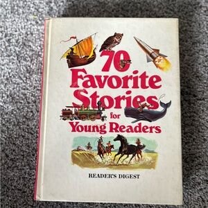 Reader's Digest 70 Favorite Stories for Young Readers - Cream and Red